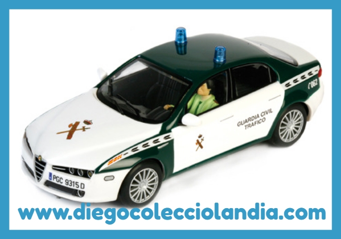 Coches de Polica Scalextric. www.diegocolecciolandia.com . Slot Police Cars . Tienda Scalextric .