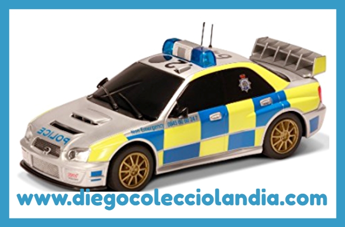 Coches de Polica Scalextric. www.diegocolecciolandia.com . Slot Police Cars . Tienda Scalextric .