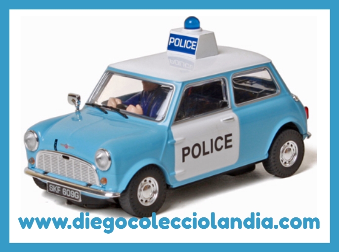 Coches de Polica Scalextric. www.diegocolecciolandia.com . Slot Police Cars . Tienda Scalextric .