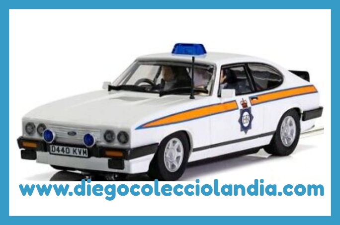 Coches de Polica Scalextric. www.diegocolecciolandia.com . Slot Police Cars . Tienda Scalextric .