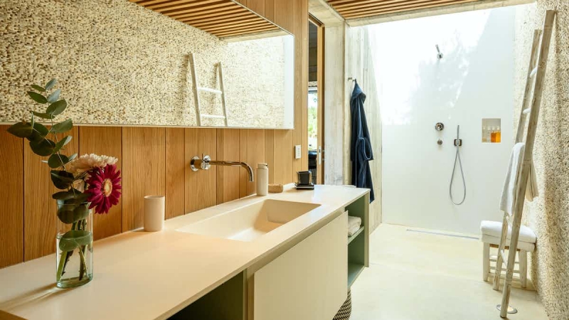 Baño - Villa en San Lorenzo, Ibiza - Engel & Völkers Ibiza - Inmobiliaria en Ibiza