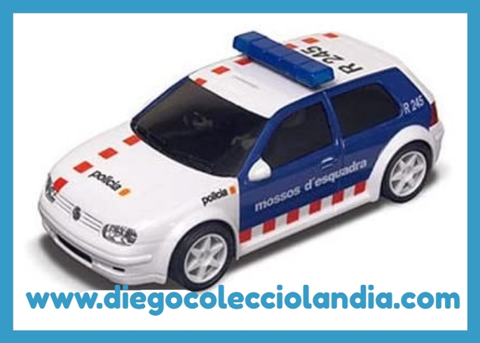 Coches de Polica Scalextric. www.diegocolecciolandia.com . Slot Police Cars . Tienda Scalextric .