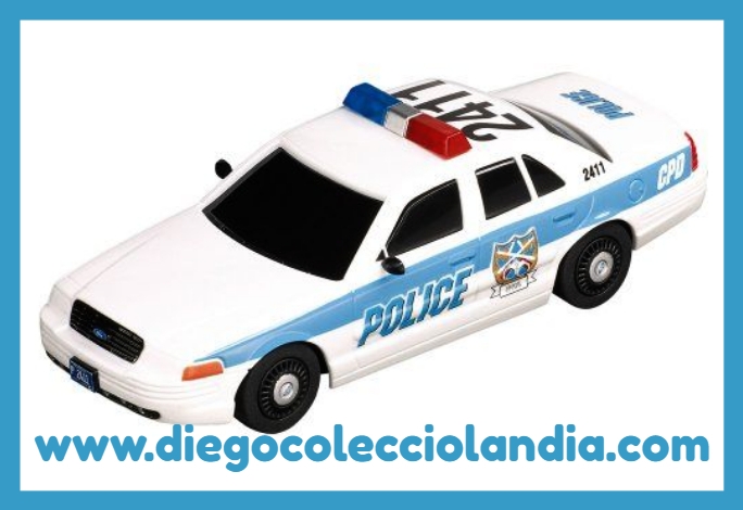 Coches de Polica Scalextric. www.diegocolecciolandia.com . Slot Police Cars . Tienda Scalextric .