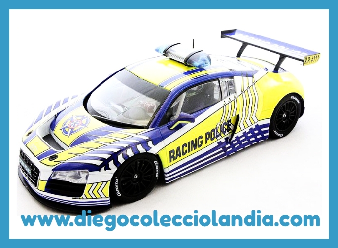 Coches de Polica Scalextric. www.diegocolecciolandia.com . Slot Police Cars . Tienda Scalextric .