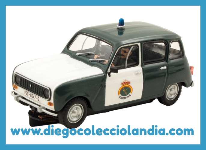 Coches de Policía Scalextric. www.diegocolecciolandia.com . Slot Police Cars . Tienda Scalextric .