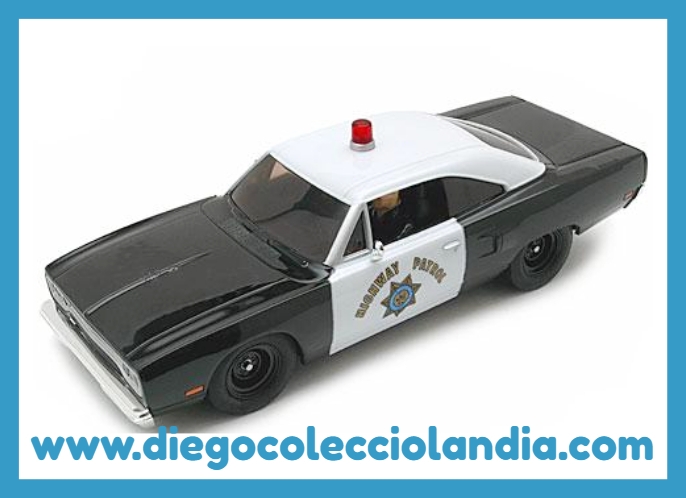 Coches de Polica Scalextric. www.diegocolecciolandia.com . Slot Police Cars . Tienda Scalextric .