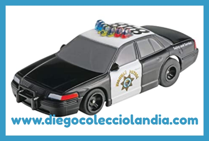 Coches de Polica Scalextric. www.diegocolecciolandia.com . Slot Police Cars . Tienda Scalextric .