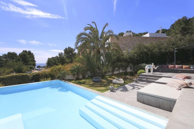 Vistas al mar - Villa en Cap Martinet, Jess, Ibiza - Engel & Vlkers Ibiza - Inmobiliaria en Ibiza