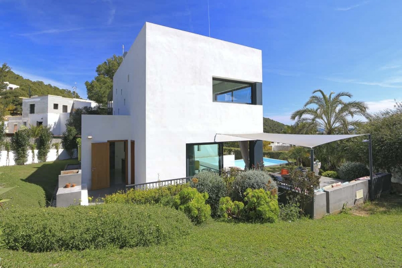 Jardín - Villa en Cap Martinet, Jesús, Ibiza - Engel & Völkers Ibiza - Inmobiliaria en Ibiza