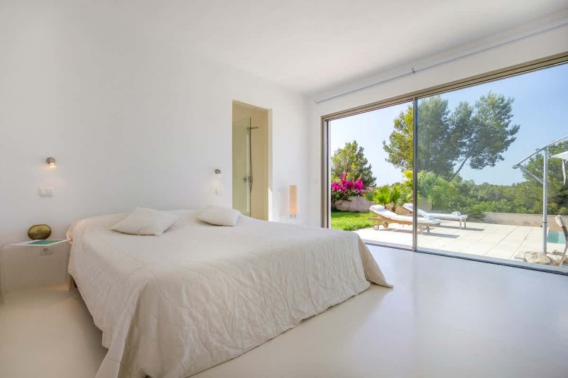 Dormitorio - Villa en Talamanca, Jesús, Ibiza - Engel & Völkers Ibiza - Inmobiliaria en Ibiza