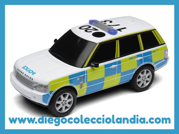 Coches Policía Scalextric. www.diegocolecciolandia.com . Slot Police Cars . Tienda Scalextric Madrid