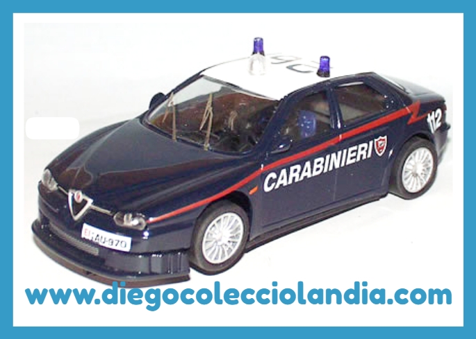 Coches Polica Scalextric. www.diegocolecciolandia.com . Slot Police Cars . Tienda Scalextric Madrid