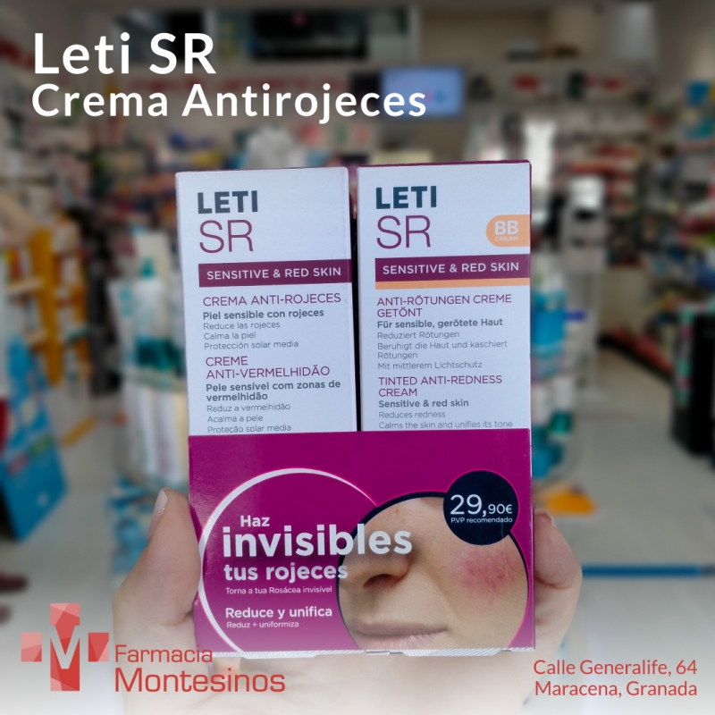 Crema Antirojeces Leti SR