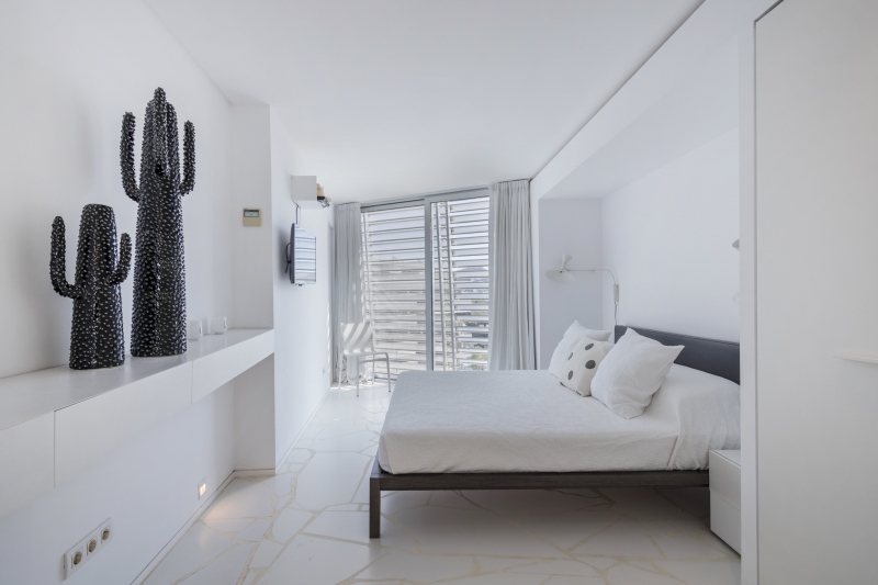 Dormitorio - Apartamento en Ibiza - Engel & Völkers Ibiza - Inmobiliaria en Ibiza
