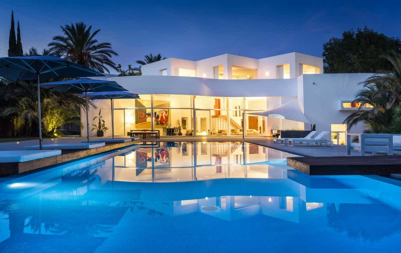 Piscina - Villa en Santa Gertrudis, Santa Eulalia, Ibiza - Engel & Vlkers Ibiza	