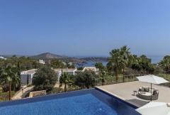 Vistas al mar - villa en es cubells, san jose, ibiza - engel & volkers ibiza - inmobiliaria en ibiza