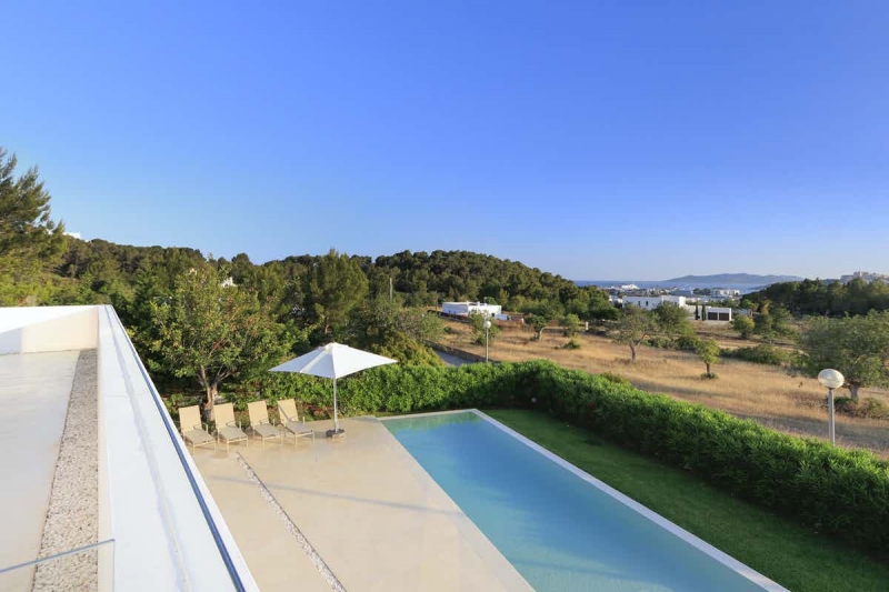 Vistas al mar - Villa en Jess, Santa Eulalia, Ibiza - Engel & Vlkers Ibiza - Inmobiliaria en Ibiza