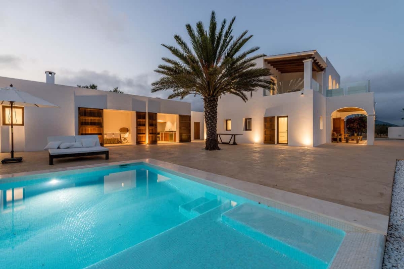 Piscina - Villa in San Lorenzo, San Juan, Ibiza - Engel & Völkers Ibiza -Inmobiliaria en Ibiza