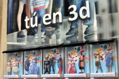 Carnaval - figuras 3d de fantasia - threedee-you foto-escultura 3d-u