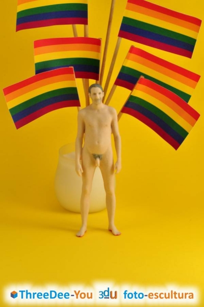 Orgullo Gay 2019 - Figuras de fantasía - ThreeDee-You Foto-Escultura 3d-u