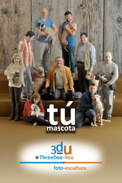 T en 3d - ThreeDee-You Foto-Escultura 3d-u