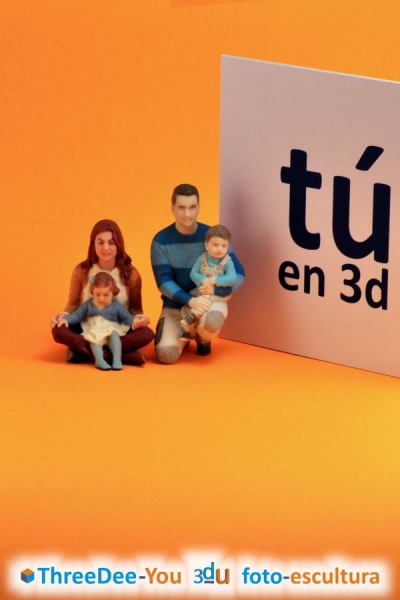 T en 3d - ThreeDee-You Foto-Escultura 3d-u