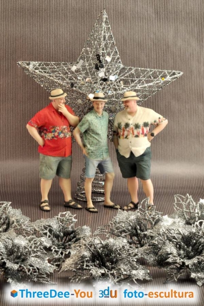 Navidad - Ponte En Tu Beln - Regalos para los amigos - ThreeDee-You Foto-Escultura 3d-u