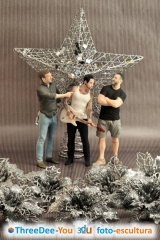 Navidad - ponte en tu beln - regalos para los amigos - threedee-you foto-escultura 3d-u