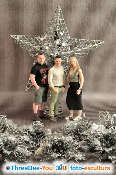 Navidad - Ponte En Tu Belén - Regalos para los amigos - ThreeDee-You Foto-Escultura 3d-u