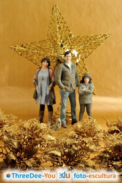 Navidad - Ponte En Tu Belén - Regalos para la familia - ThreeDee-You Foto-Escultura 3d-u