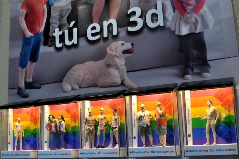 Orgullo Gay 2020 - Figuras de fantasía - ThreeDee-You Foto-Escultura 3d-u
