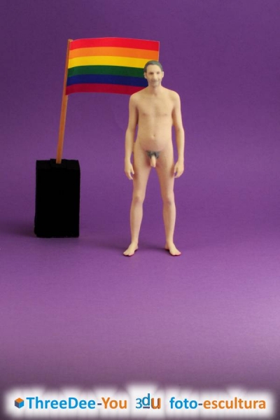 Orgullo Gay 2020 - Figuras de fantasía - ThreeDee-You Foto-Escultura 3d-u