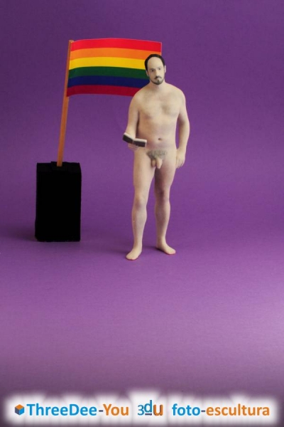 Orgullo Gay 2020 - Figuras de fantasa - ThreeDee-You Foto-Escultura 3d-u