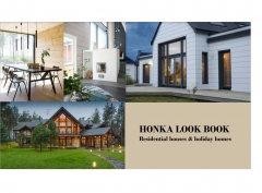 Honka look book by honka log homes