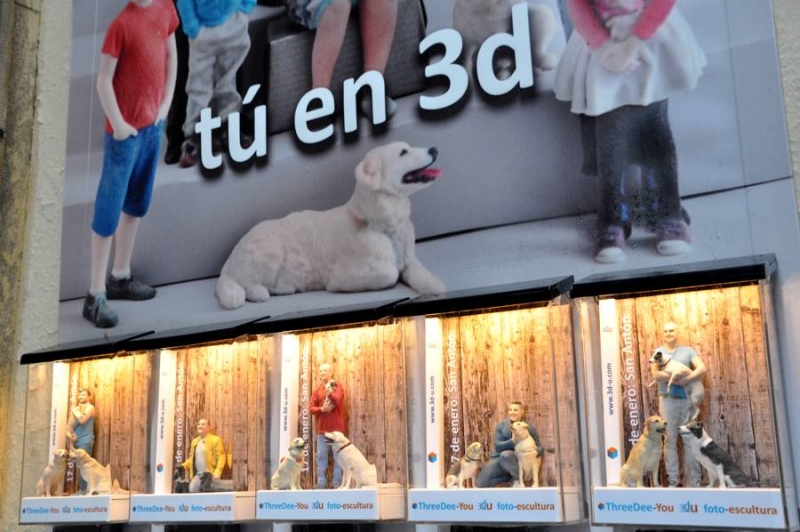 San Antn - mascotas - Figuras 3d de animales - ThreeDee-You Foto-Escultura 3d-u