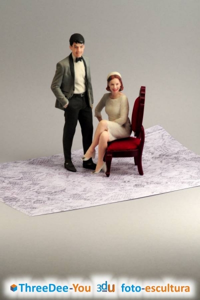 Ponte En Tu Tarta - Figuras 3d para tartas de boda y comunin - ThreeDee-You Foto-Escultura 3d-u