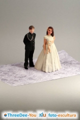 Ponte en tu tarta - figuras 3d para tartas de boda y comunion - threedee-you foto-escultura 3d-u
