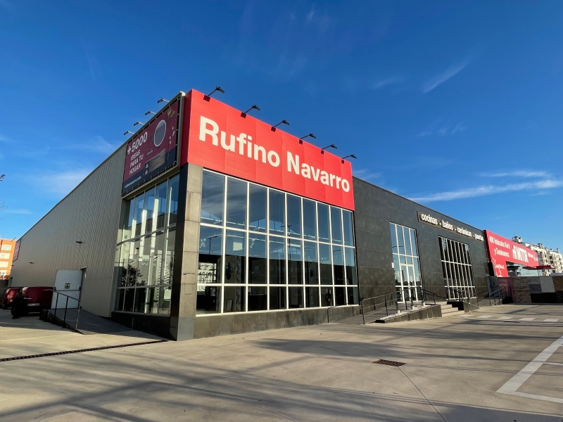 Tienda showroom de Rufino Navarro en Torrejón de Ardoz. 