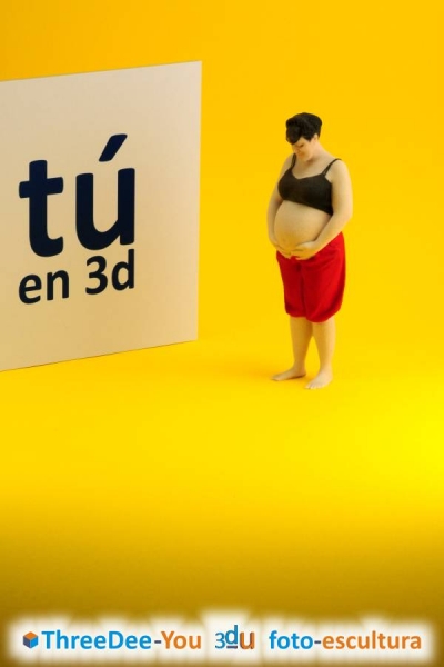 T en 3d - Te vas a quedar de piedra - ThreeDee-You Foto-Escultura 3d-u