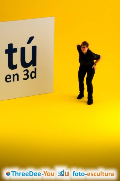 T en 3d - Te vas a quedar de piedra - ThreeDee-You Foto-Escultura 3d-u