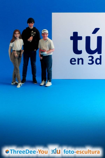 T en 3d - Recuerdo slidos - ThreeDee-You Foto-Escultura 3d-u