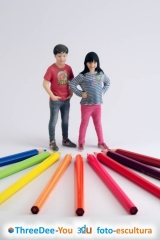 Vuelta al cole - nunca volveras a verlos asi - threedee-you foto-escultura 3d-u