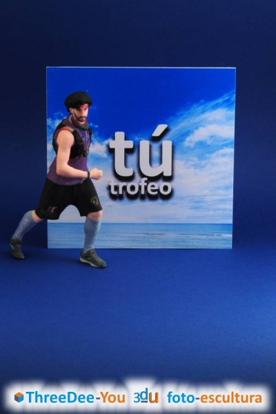 Tú Trofeo - Figuras 3d de deportistas - ThreeDee-You Foto-Escultura 3d-u