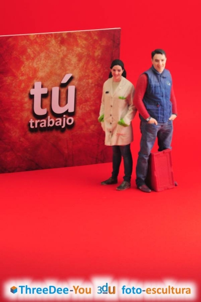 T Trabajo - Retratos Profesionales y Uniformes - ThreeDee-You Foto-Escultura 3d-u