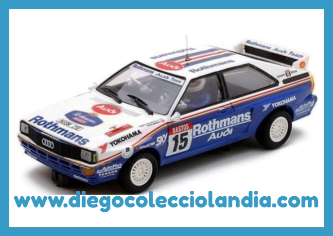 Tienda Scalextric en Madrid . DIEGO COLECCIOLANDIA . Coches Team Slot para Scalextric en Madrid 