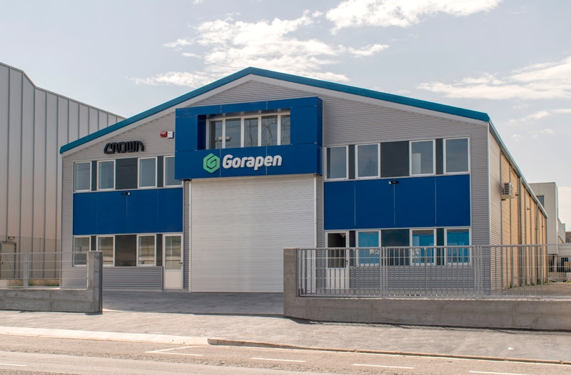 Localización de Gorapen en el Polígono Industrial de Júndiz