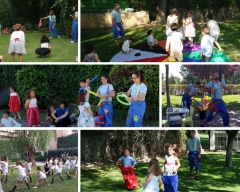 Animacion basica con juegos y globoflexia