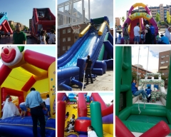Castillos hinchables con monitor