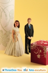 Ponte en tu tarta - figuras 3d para tartas de boda y comunion - threedee-you foto-escultura 3d-u