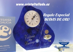 Regalos aniversaro bodasdeoro cristal